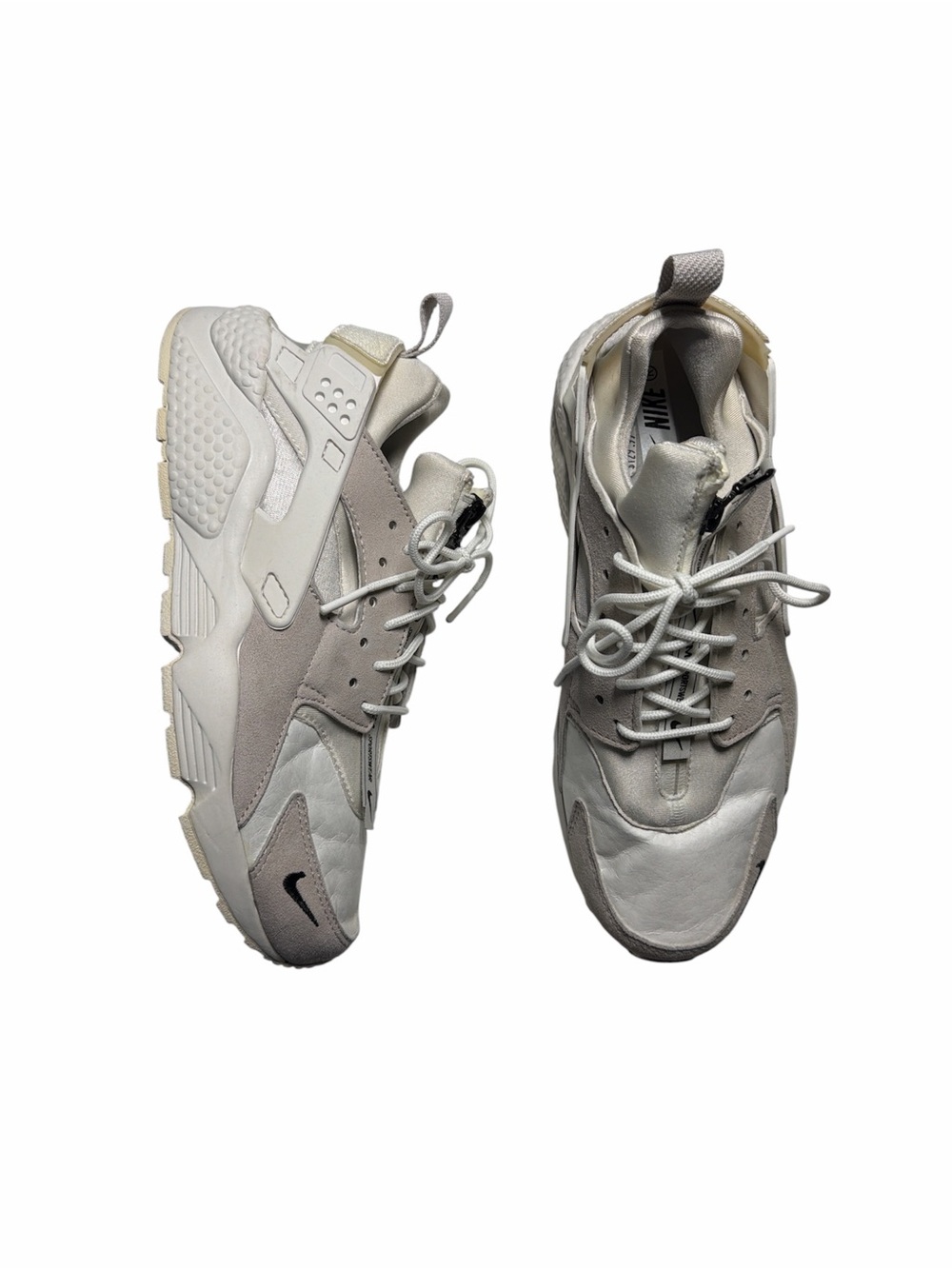 Nike Air Huarache Utility Women’s Shoes Light Bone Grey Size 8